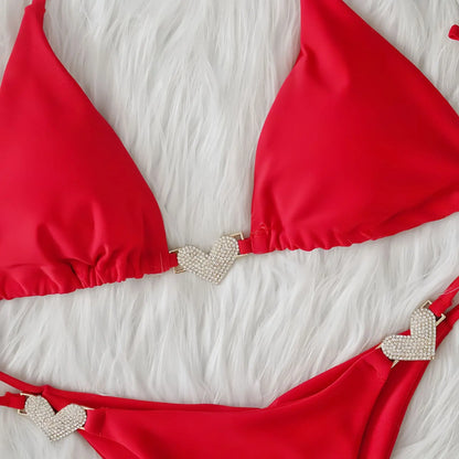 Sexy Bikini-Set für Damen mit Push-up-Effekt – ideal für Strand und Pool