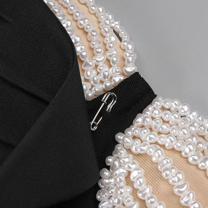 Eleganter Damen-Blazer mit Diamant-Design, Reverskragen und langen Ärmeln – Patchwork-Taschen und figurbetonte Passform.