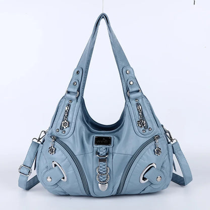 Damen-Handtasche Großes Volumen mit Top-Griff Vielseitiger Alltagsbegleiter Für Jeden Tag
