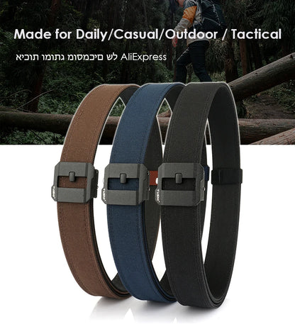 VATLY Rigid Tactical Gürtel Herren Nylon Automatik-Schnalle EDC IPSC