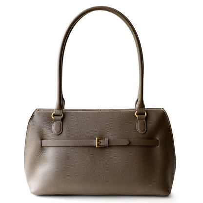 Damen Ledertote | Business Tasche Aus Vollnarbigem Leder