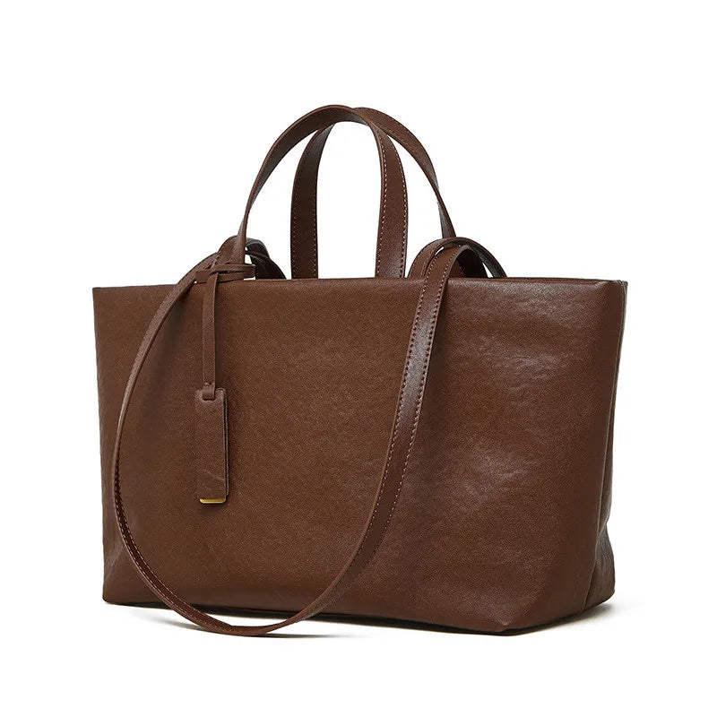 Damen Tote Bag aus Leder New Vintage