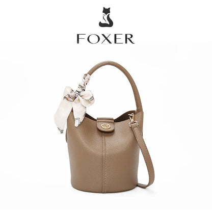 Damen Schultertasche aus PU-Leder mit Top-handle und Crossbody