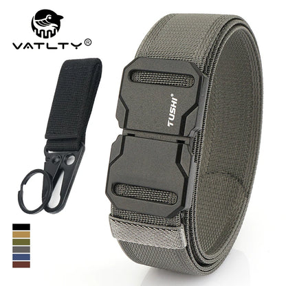 Herren-Gürtel mit Magnetischem Schnallenverschluss für Alltag und Freizeit aus Nylon