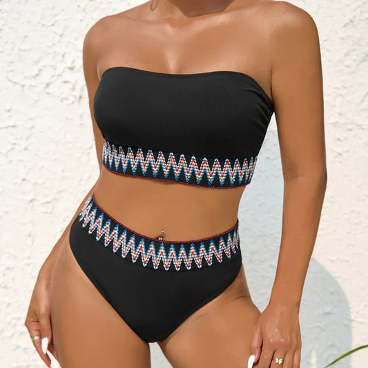Sexy Bikini-Set für Damen mit Push-up-Effekt – ideal für Strand und Pool