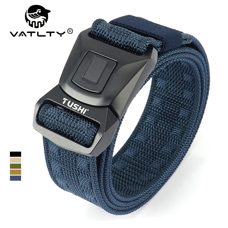 VATLY Army Tactical Gürtel Herren 1200D Nylon Anti-Rost Schnalle Outdoor