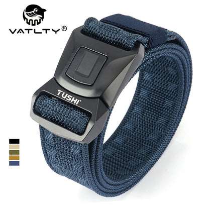 VATLY Army Tactical Gürtel Herren 1200D Nylon Anti-Rost Schnalle Outdoor