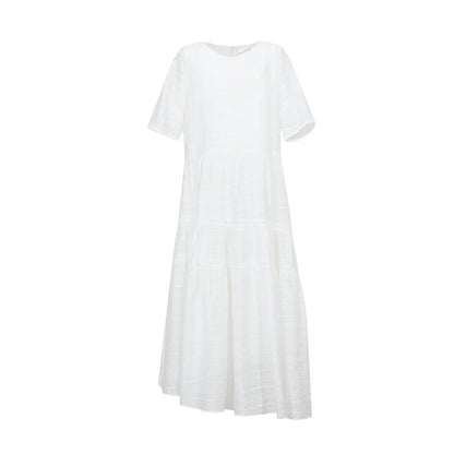 Elegantes Damen Kleid Mit Asymmetrischem Saum Büro