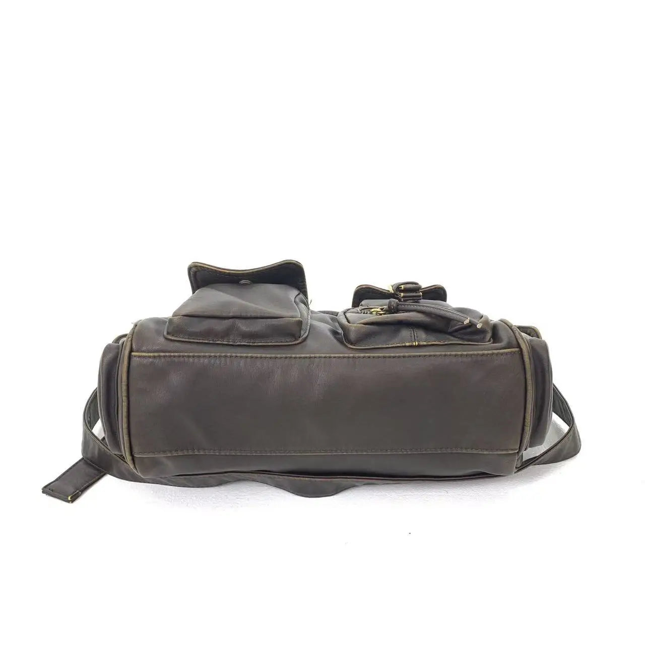 Damen-Handtasche Top-Handle aus PU-Leder mit Tassel-Design und Mehrfachfächern für Abendtaschen geeignet