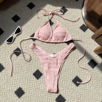 Sexy Push-Up-Bikini-Set für Damen – Brasilianischer Stil für Strand und Pool