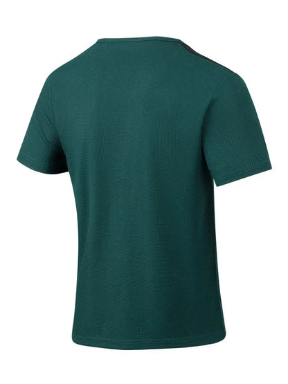 Kurzärmeliges Herren-Sommer-T-Shirt mit lockeren Streifen – vielseitiges, trendiges Oberteil für Paare