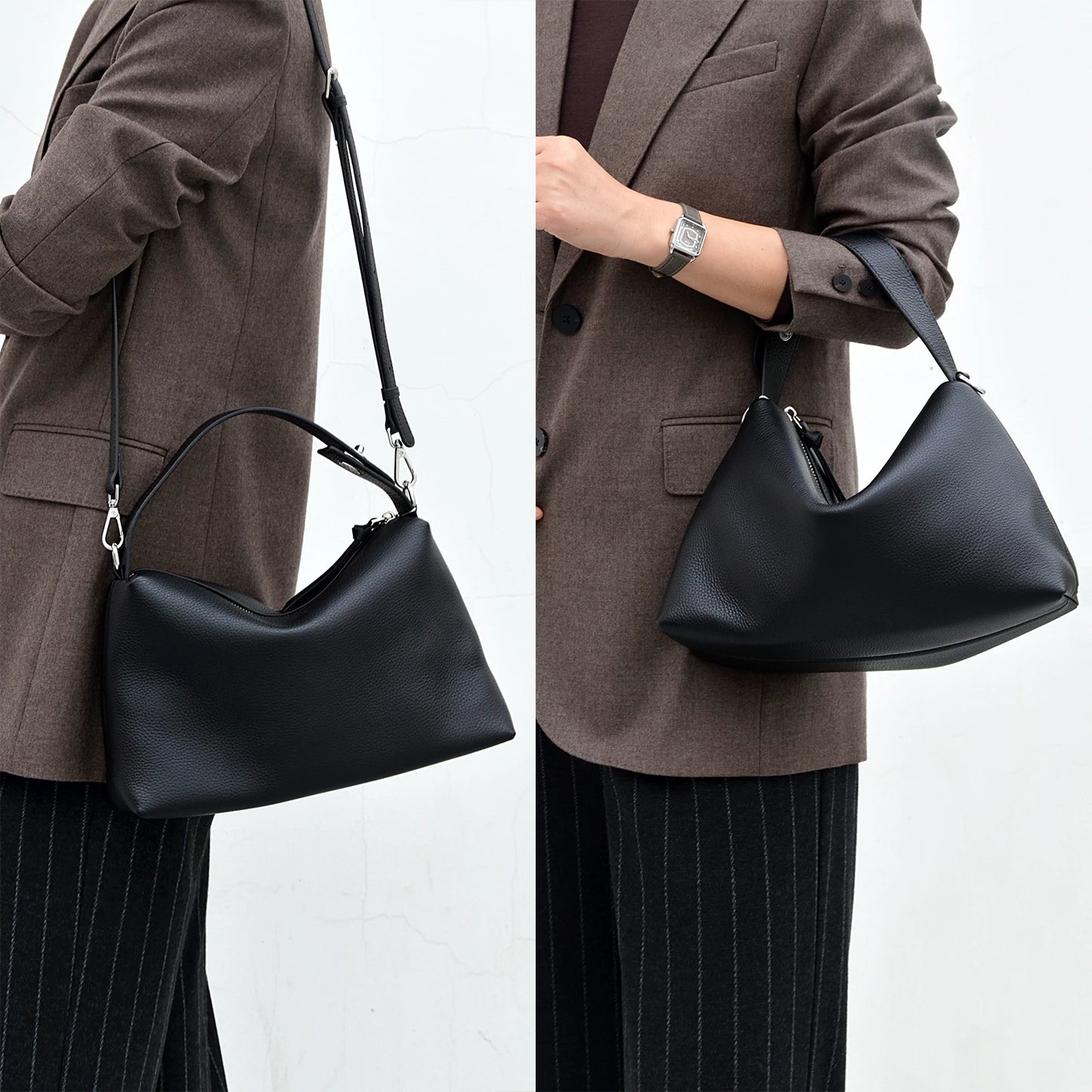 Leder-Tote Vollnarbenleder | Vielseitige Damenhandtasche