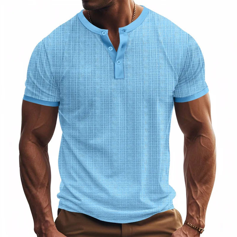 Leichtes, atmungsaktives Herren-Mesh-Shirt für Partys und Nachtclubs – europäischer und amerikanischer Stil
