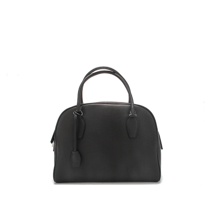 Kalbsleder Top-Handle Handtasche | Minimalistisch