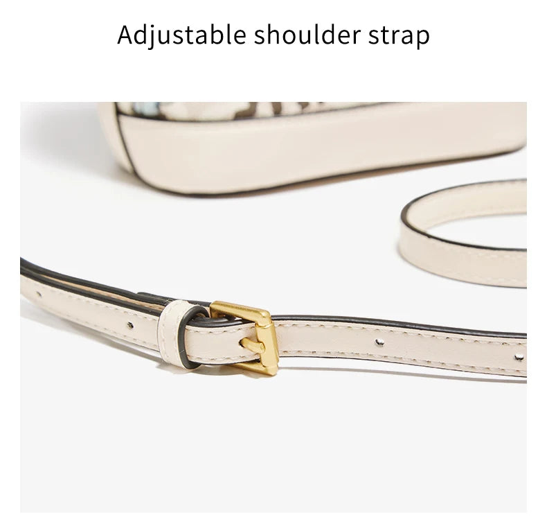 Damen-Handtasche aus PU-Leder Bucket-Form mit Pailletten-Detail und praktischer Innenaufteilung