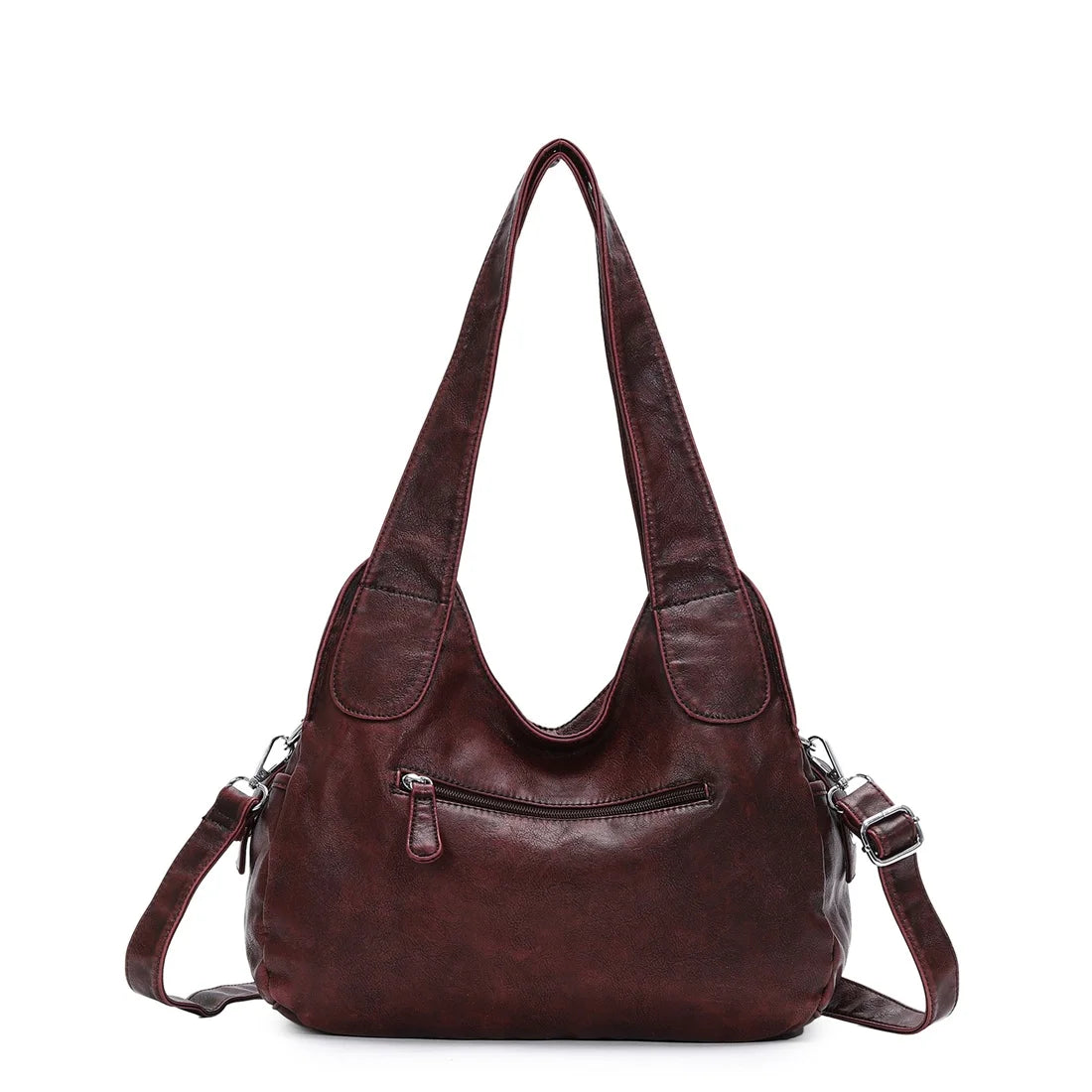 Damen-Schultertasche mit Leopardenmuster und Top-Handle Tragegriff für Alltag und Freizeit Vielseitig