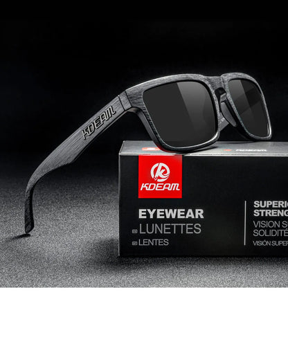 Sonnenbrille Outdoor polarisiert Farbverlauf winddicht Standardgröße Unisex