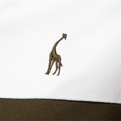 Herren Sommerpoloshirt Atmungsaktiv Leicht Gewebt Slim Fit Cool