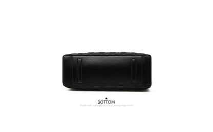Damen Schultertasche mit gestepptem Design