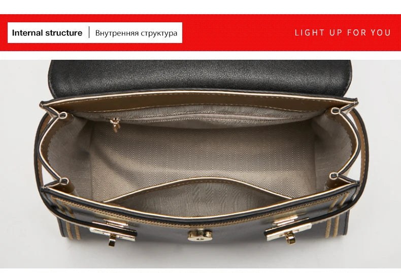 Damen Handtasche mit Crossbody Flap