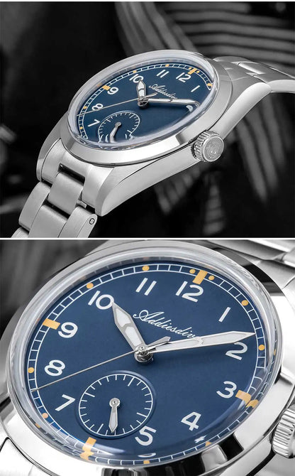 36mm Herren Vintage-Quarzuhr K1 Mineralglas 100m wasserdicht BGW9 C3 Minimalist