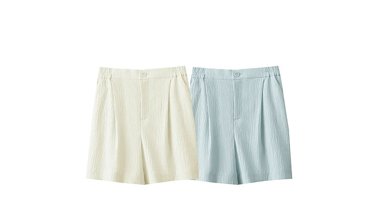 Damen Blazer Shorts aus leichtem Material für den Sommer 2025 mit Taschen