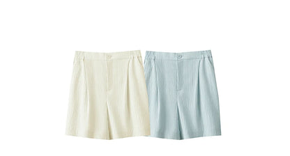 Damen Blazer Shorts aus leichtem Material für den Sommer 2025 mit Taschen