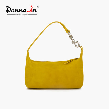 Damen Hobo-Tasche aus Wildleder | Halbmondform Crossbody