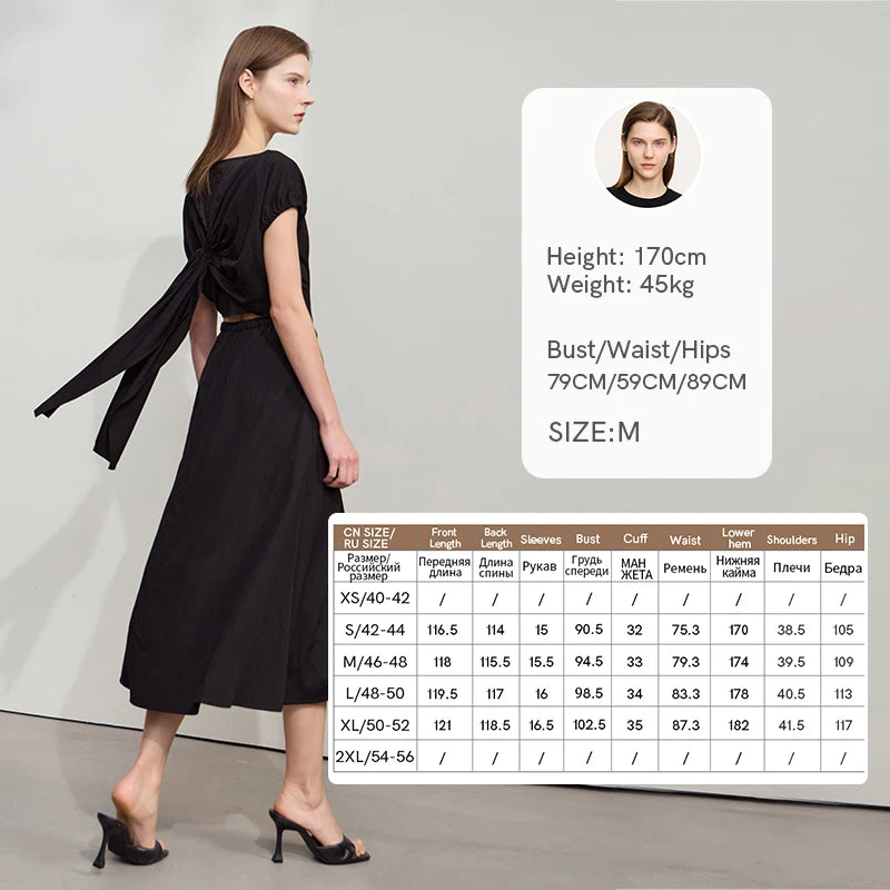 Stilvolles Damenkleid Mit Schleife Für Büro Und Reisen