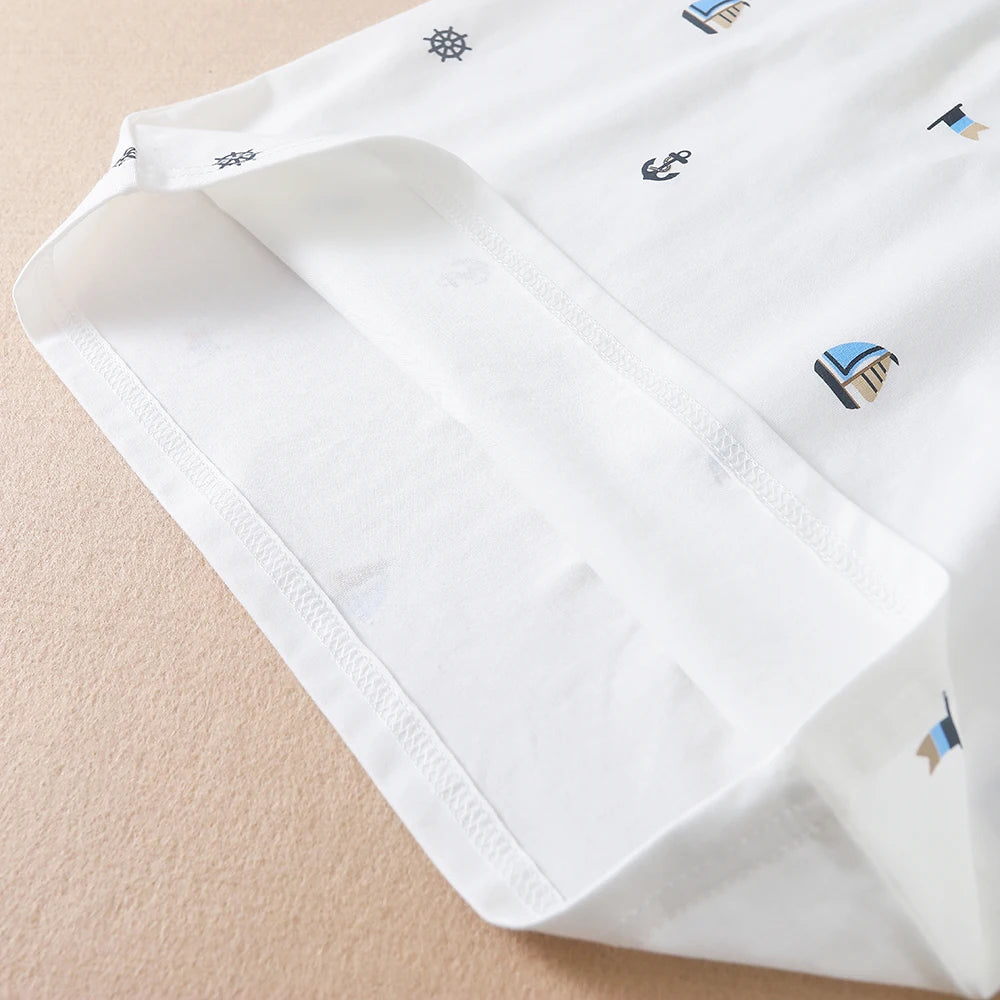 Jungen-Shirts, 2024, neues Sommer-Top, Poloshirt, hochwertige Kinderkleidung, kurzärmeliges Baumwoll-T-Shirt für Kinder