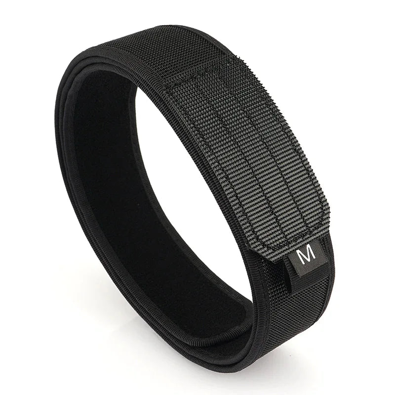 VATLY Ultra-dünner Tactical Innengürtel Nylon Metallfrei Reise Unisex