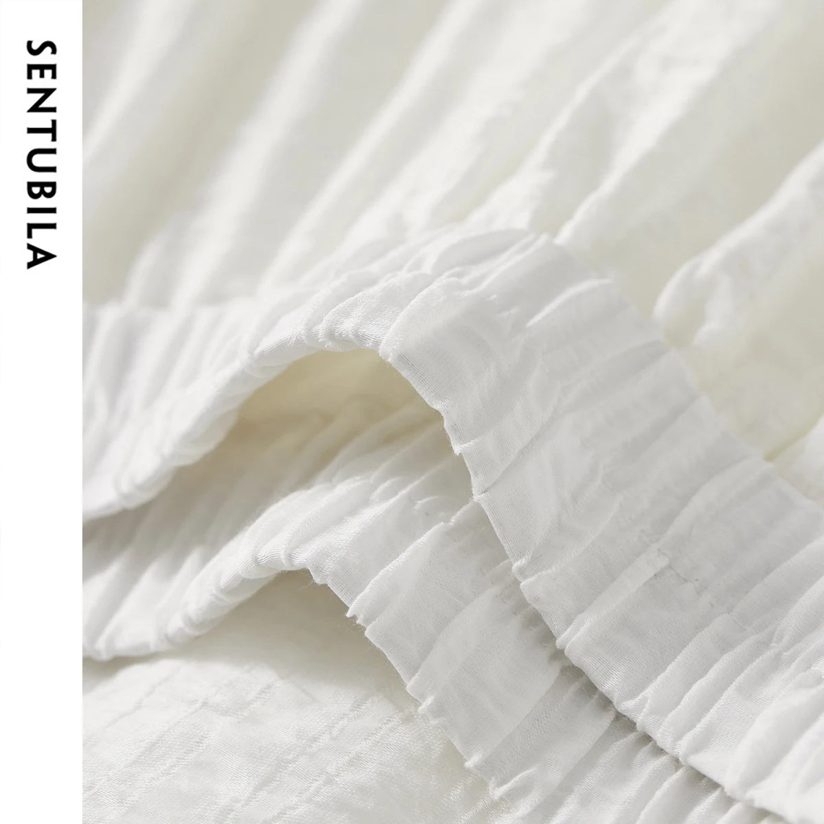 Damen Lyocell Rock im lässigen Stil mit elastischer Taille für den Urlaub