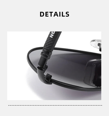 Sonnenbrille Pilot Memory-Rahmen Farbverlauf Spiegel polarisiert Unisex
