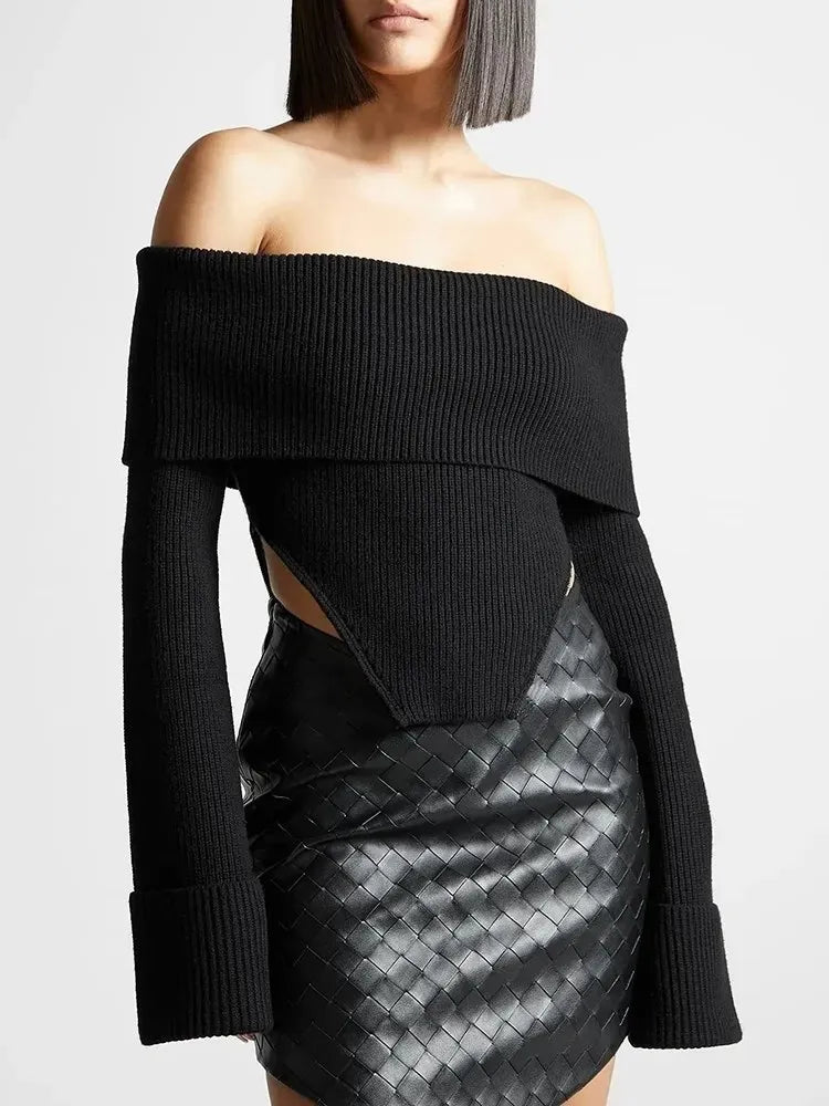 Eleganter Damen-Blazer mit Notch-Kragen und Patchwork-Design – Ein-Knopf-Verschluss und Taschen für stilvolle Auftritte