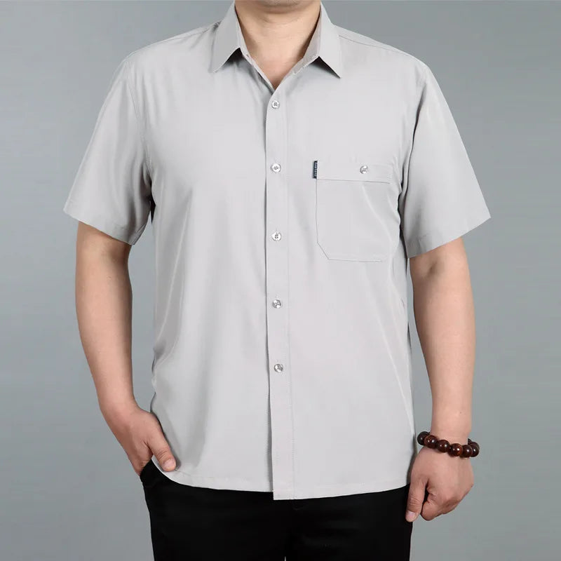 Langärmliges Herren-Karohemd mit Reverskragen – Lockeres Freizeitshirt für Frühling und Herbst
