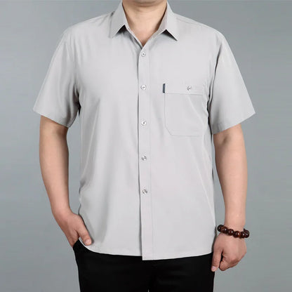 Langärmliges Herren-Karohemd mit Reverskragen – Lockeres Freizeitshirt für Frühling und Herbst