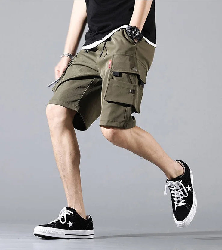 Atmungsaktive Fitness-Shorts für Herren – schnelltrocknend und ideal für Sommer-Training und Laufen.