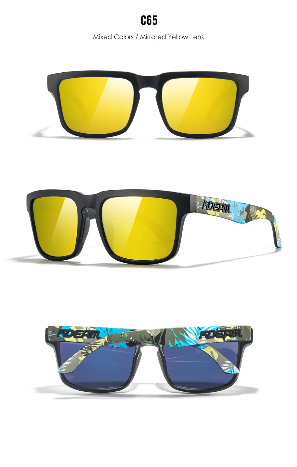 Sonnenbrille polarisiert minimalistisch modern Etui Unisex neue Farben