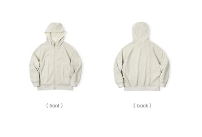 Herren Sportjacke in Grau Polar Fleece Verdickt Warme Sportjacke Reißverschluss