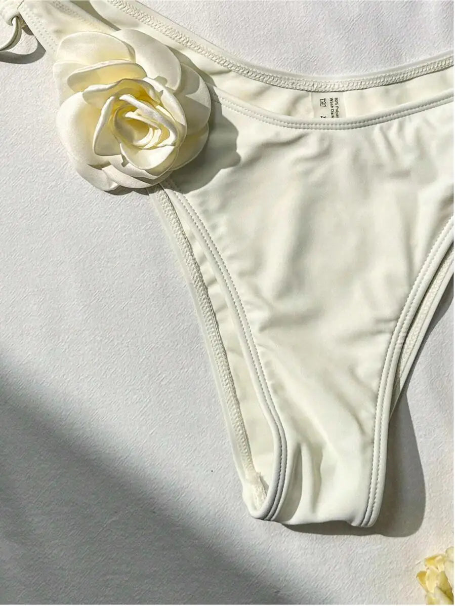 Dreiteiliges Damen-Bikini-Set im brasilianischen Stil – ideal für Strand und Pool