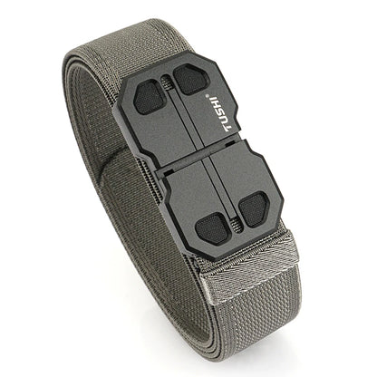 Herren-Gürtel 34mm Breite Mit Magnetverschluss Aus Nylon Für Alltag Und Freizeit Robust
