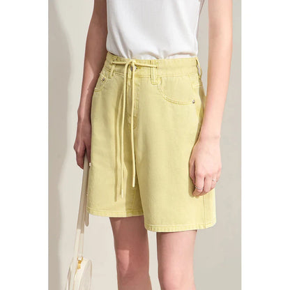 Minimalistische Damen-Commuter-Hose mit hohem Bund und weitem Bein – ideal für Herbst und Winter