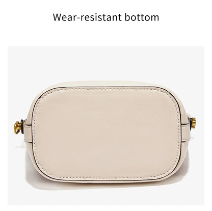 Lady Handbag Aus PU Leather Crossbody Bag Office Prints