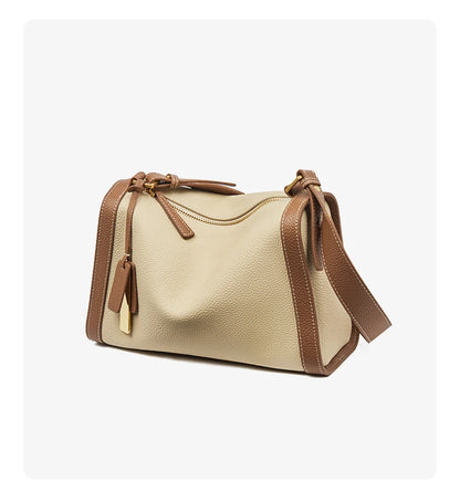 Female Shoulder Bag Aus Cowhide Leather Vintage Soft Messenger Crossbody