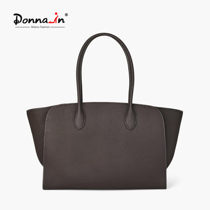 Rindleder Damen-Tasche | Großes Fassungsvermögen