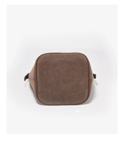 Damen Umhängetasche aus Wildleder 2-in-1 im Retro Stil Crossbody