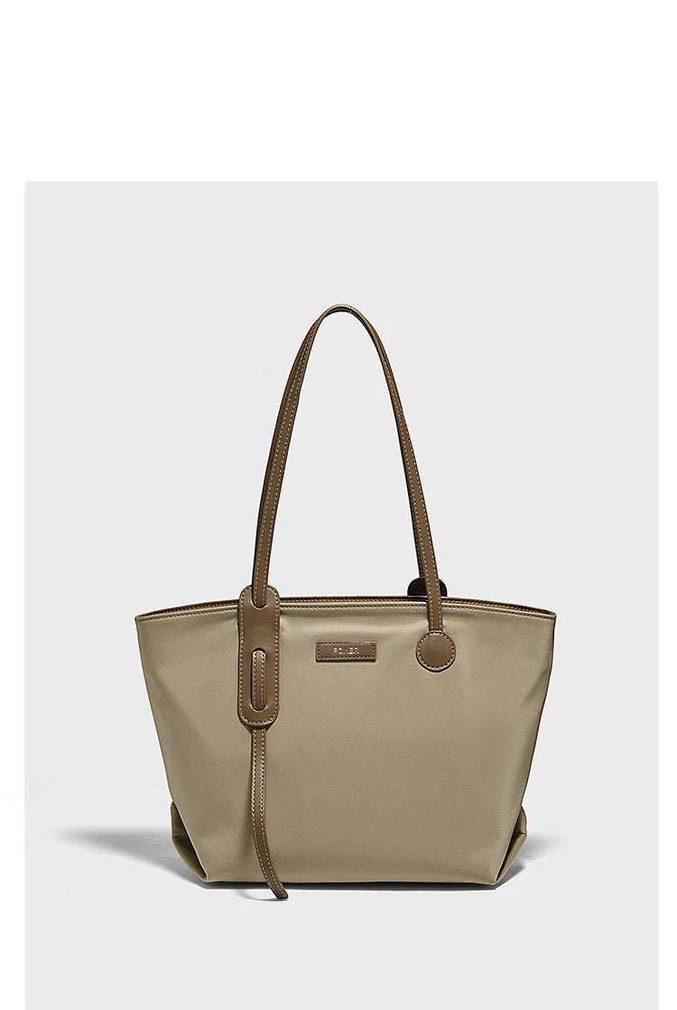 Damen Tote Bag aus weichem PU-Leder mit großem Fassungsvermögen