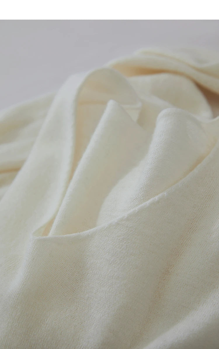 Damen V-Ausschnitt Pullover 100 % Wolle vielseitig Langarm Herbst
