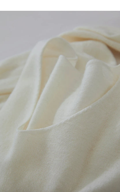 Damen V-Ausschnitt Pullover 100 % Wolle vielseitig Langarm Herbst
