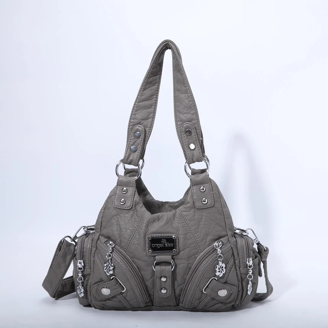 Damen-Handtasche Rosa Mit Reißverschluss Und Mehrfach-Innentaschen Für Alltag Und Freizeit